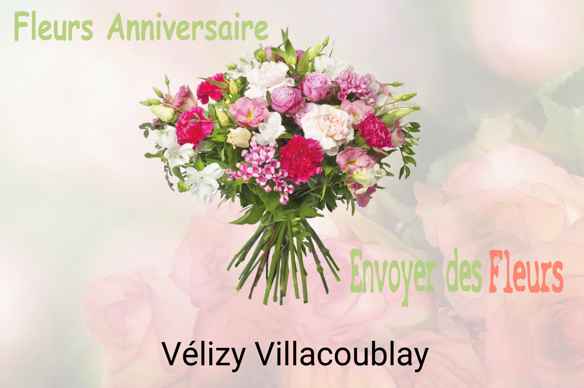 Bouquet de fleurs d’anniversaire livré à Vélizy-Villacoublay
