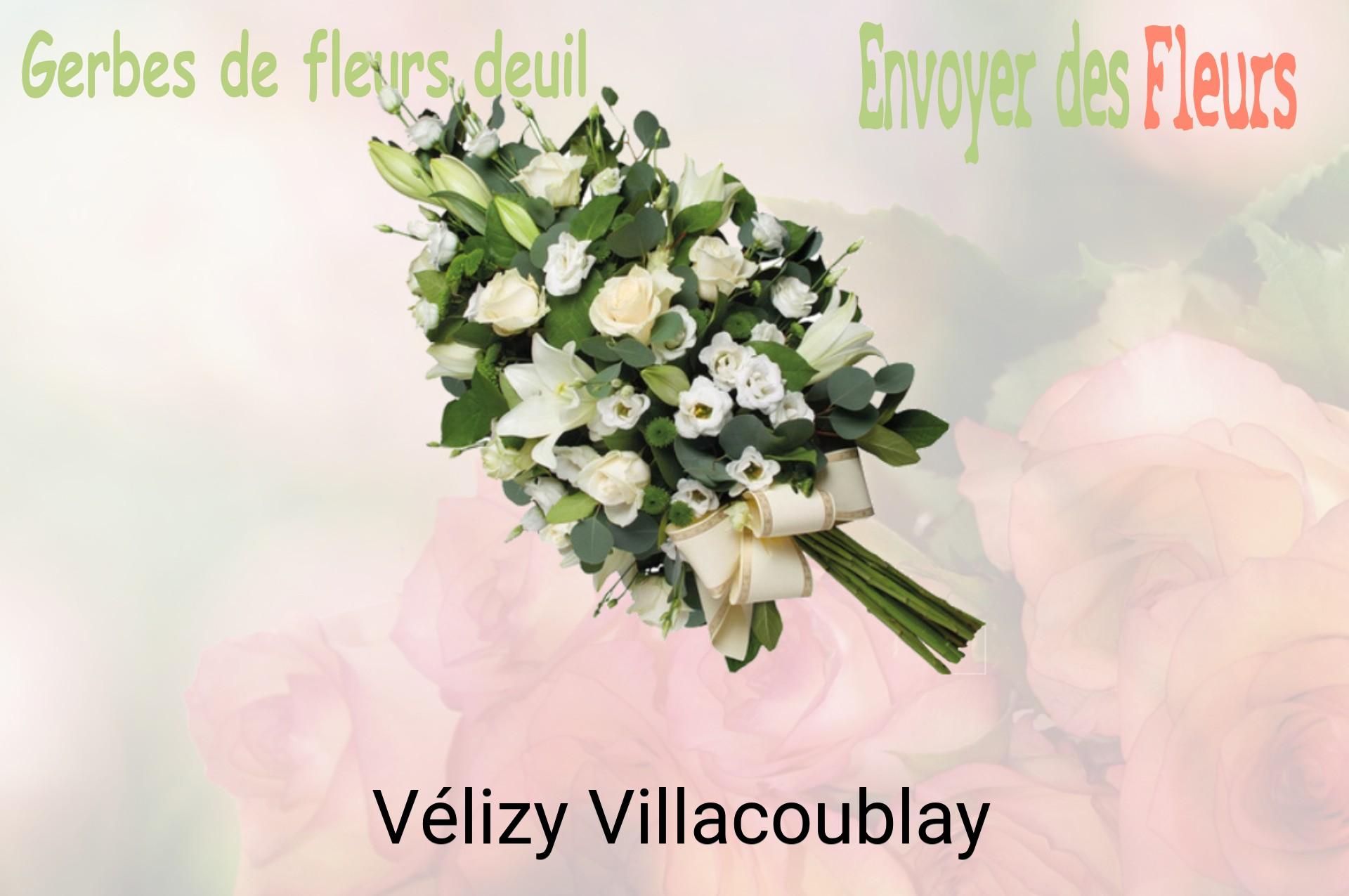 Gerbe de fleurs de deuil livrée à Vélizy-Villacoublay